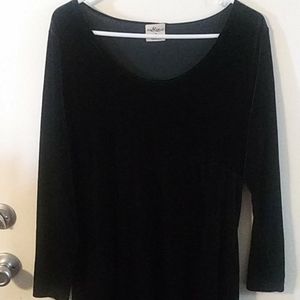 Dark green dress by Gillard and hanson